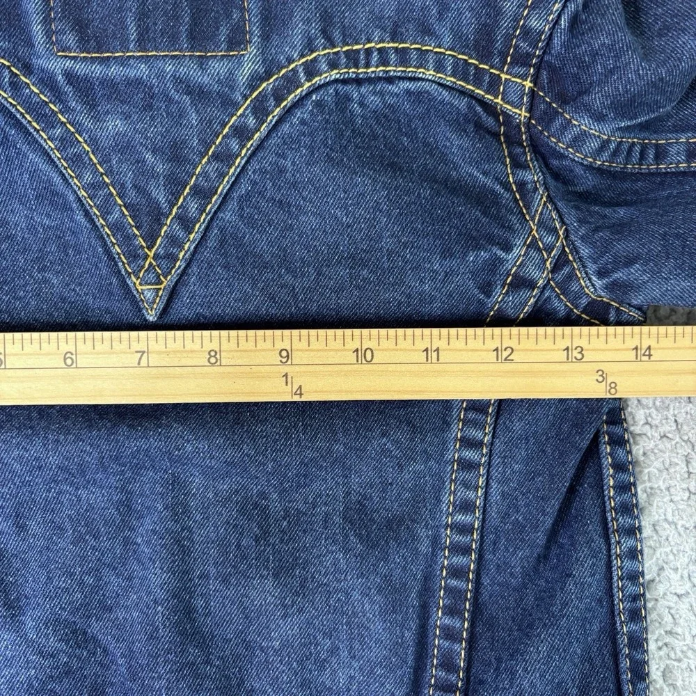 Levis Type 1 Iconic Denim Jacket Toddler 6 Blue Trucker Button Front Coat